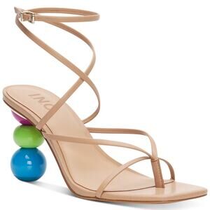 INC INTL Concepts Women Lilliana Ankle Strap Sandals Size US 8M Dark Almond